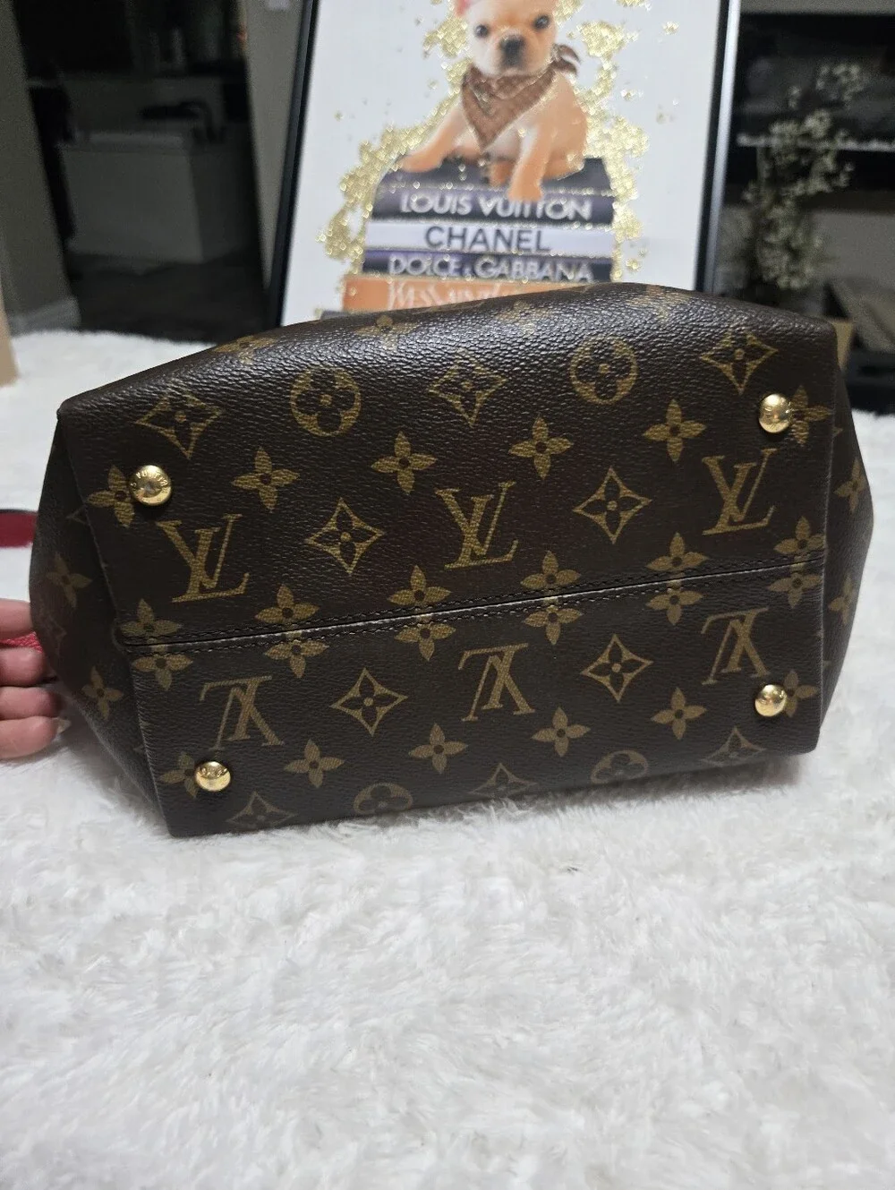 🔥 Louis Vuitton Monogram Tournelle PM Cerise 🔥